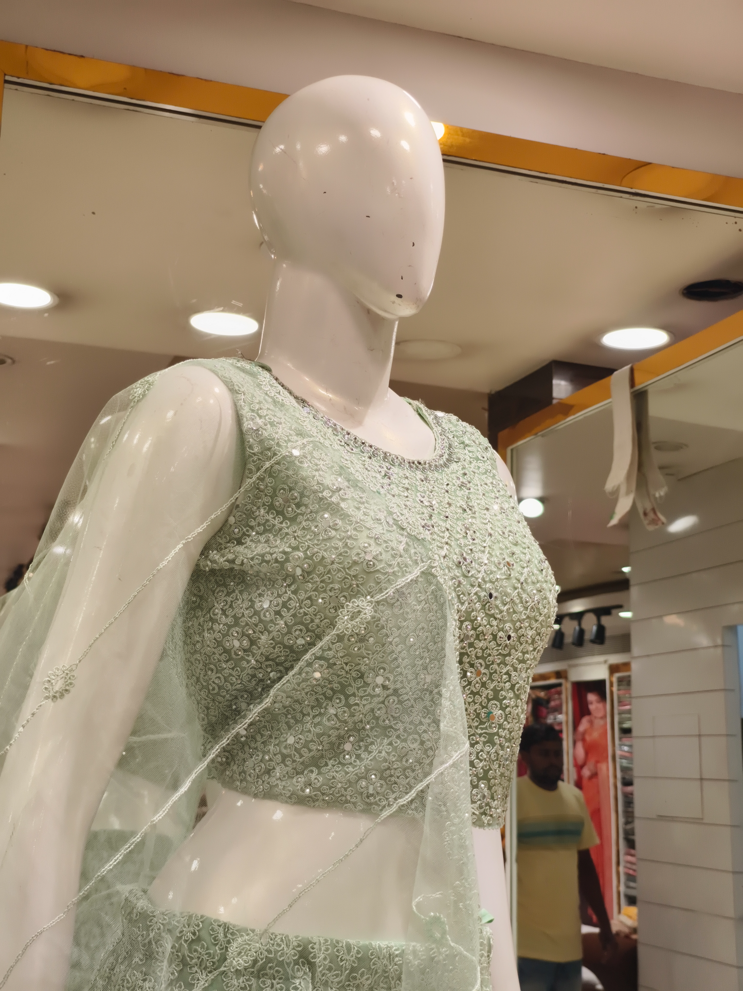 Crop- Top Lehenga 10/03