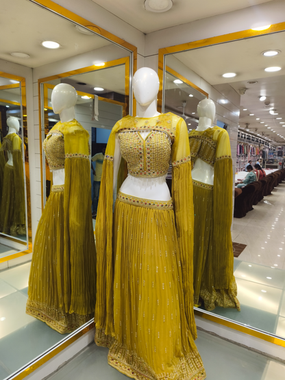 Crop- Top Lehenga 01/02