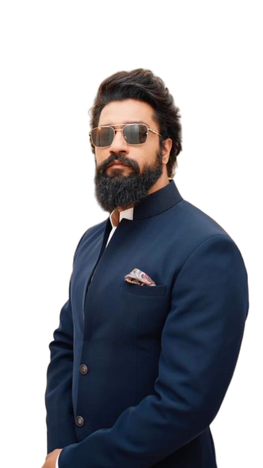 Navy Blue Coat Pant
