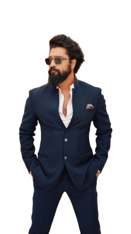 Navy Blue Coat Pant